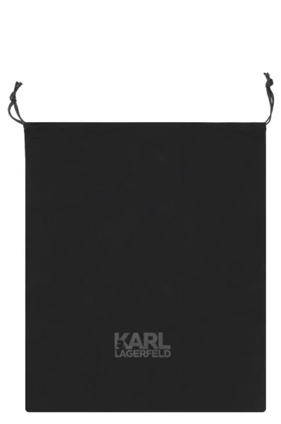 rankinė per petį/delninė miniaudiere Karl Lagerfeld tamsiai mėlyna